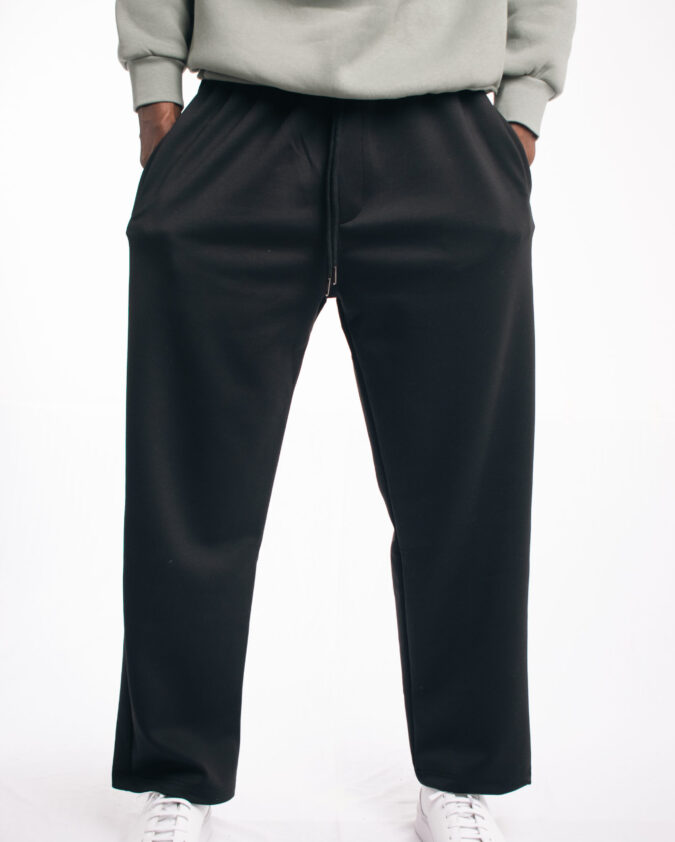 Black tailored pants
